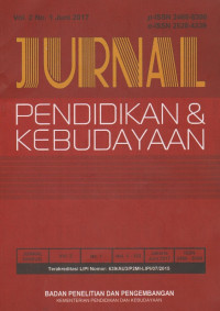 Image of Jurnal Pendidikan & Kebudayaan Vol. 2 No. 1 Juni 2017