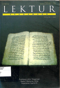 Image of JURNAL LEKTUR KEAGAMAAN : Vol. 5, No. 1, 2007