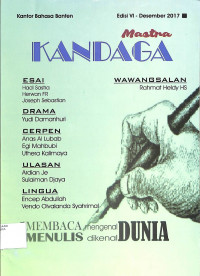 Image of MASTRA KANDAGA : Wawangsalan Tahun I No.6/2017