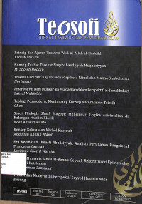Image of TEOSOFI : Jurnal Tasawuf dan Pemikiran Islam Vol. 02 No. 01 Juni 2012