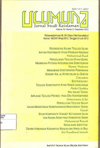 Image of ULUMUNA : Jurnal Studi Keislaman Vol. 16 No. 2 Desember  2012