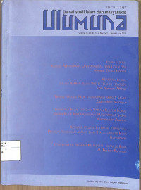 Image of ULUMUNA : Jurnal Studi Islam Dan Masyarakat Vol. IX No. 1 Januari- juni 2005