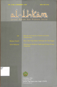 Image of AL- IHKAM : Jurnal Hukum dan Pranata Sosial Vol. IV No. 2 Desember 2009