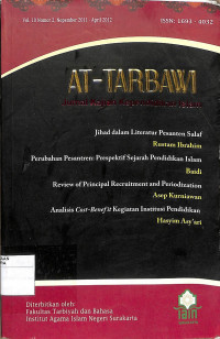 Image of AT-TARBAWI: Jurnal Kajian Kependidikan Islam Vol.10 No.2 nopember- april 2012