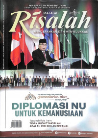 Image of RISALAH: Diplomasi NU untuk Kemanusiaan , Edisi 160 2024
