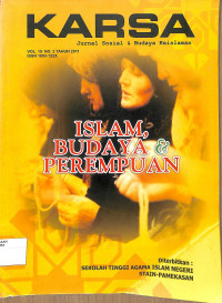Image of KARSA : Jurnal Sosial & Budaya Keislaman Vol.19 No. 2 Tahun 2011